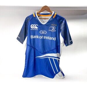 Leinster Rugby Canterbury Blue Bank Of Ireland 2012 Jersey Shirt Size L